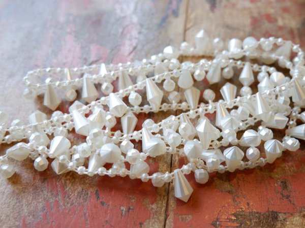 画像3: ジャパンヴィンテージ・アクリル系パールブレードA　１メートル (3)