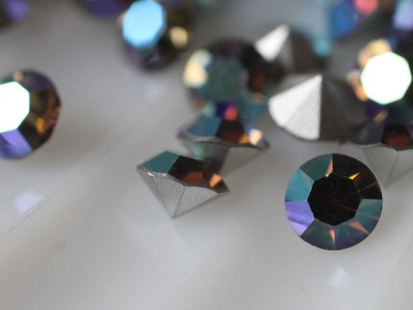 画像3: ヴィンテージ・スワロフスキー【スターライトシルバー　ss24】　10個 (3)