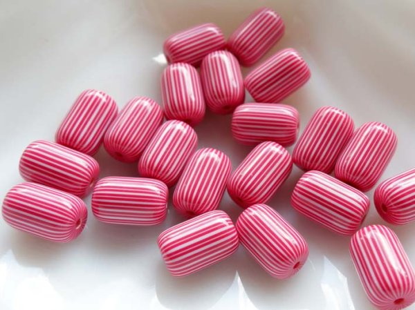 画像1: ジャパンヴィンテージ・【ボウカンビーズ・ローズ】1個 (1)