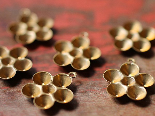 画像4: マルチラインストーンセッティング【MST-08】　さくら　2個 (4)