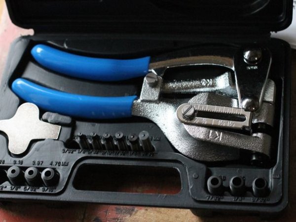 画像1: 穴あけ工具　【大型】　リベット用の穴あけ専用 (1)
