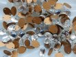 画像2: チェコヴィンテージ　縫付け用・ガラスカボション【オーバル8×6ミリ】10個 (2)