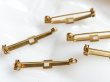 画像3: USA製ヴィンテージ 　ブローチピン　32.5mm　１本 (3)