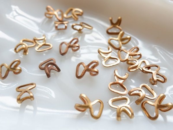 画像2: ヴィンテージ・アメリカ製真鍮製　フック類　5個 (2)