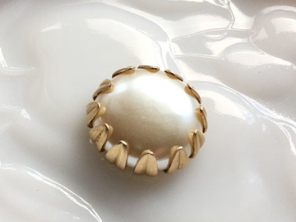 画像4: USA真鍮製　スタッカブルフラワーパーツ　【内巻きフラワー】2個　22ミリ (4)