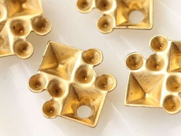 画像3: マルチラインストーンセッティング【MST-01】 デコスクエア 2個 (3)