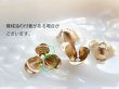 画像3: USA真鍮製フラワーパーツ　【スモール・変形ペタル・ビーズキャップ】2個　※注意あり (3)