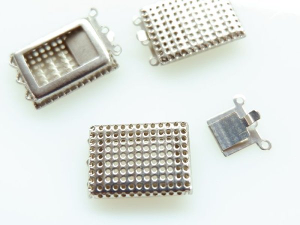 画像2: USAヴィンテージクラスプ　【オールメッシュ3連用】1個 (2)