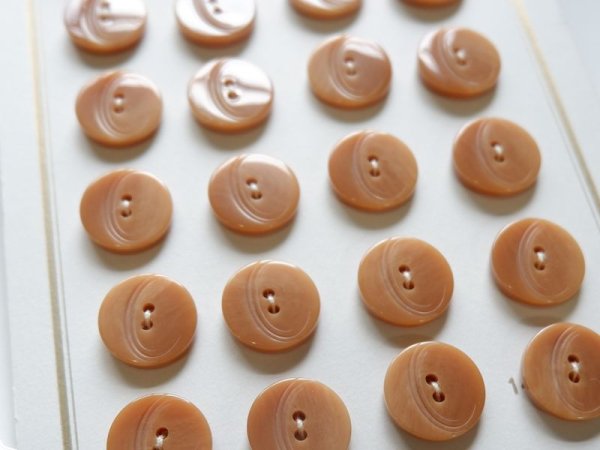 画像4: フランスヴィンテージボタン　シート売り【マーブル模様　14ミリ】24個 (4)