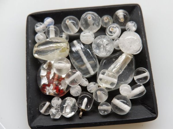 画像3: ジャパンヴィンテージ・チェリーブランド　ガラスビーズセット【0605-S】 (3)