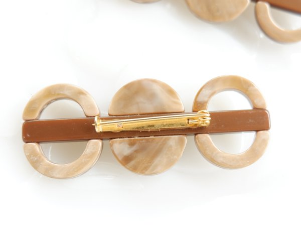 画像4: ドイツヴィンテージ・ガラリスブローチ【D】 (4)