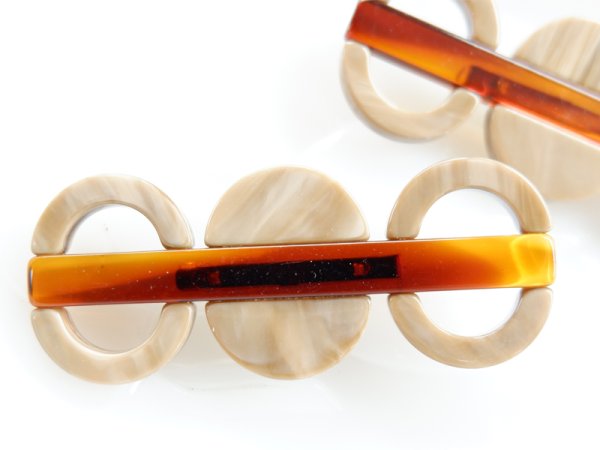 画像2: ドイツヴィンテージ・ガラリスブローチ【F】 (2)