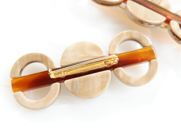 画像3: ドイツヴィンテージ・ガラリスブローチ【F】 (3)