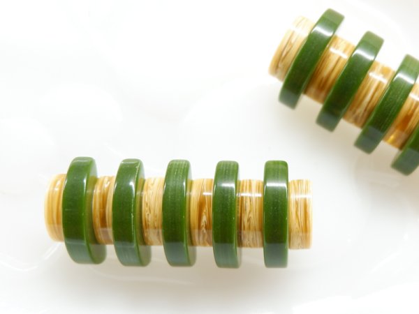 画像2: ドイツヴィンテージ・ガラリスブローチ【I】 (2)