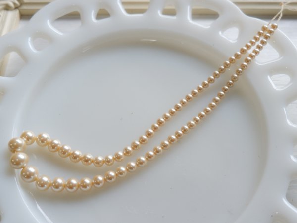 画像2: 訳あり価格　ジャパンヴィンテージ・ガラスパール【グラデーション　9-4ミリラウンド】 (2)