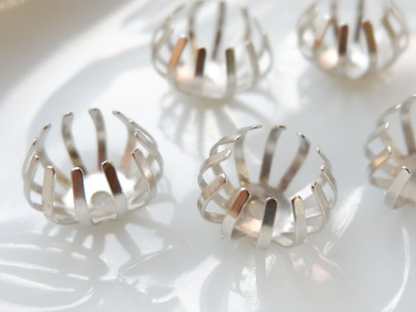 画像3: USAアルミ製？　12プロングセッティング・クローズド17ミリ　2個　 (3)