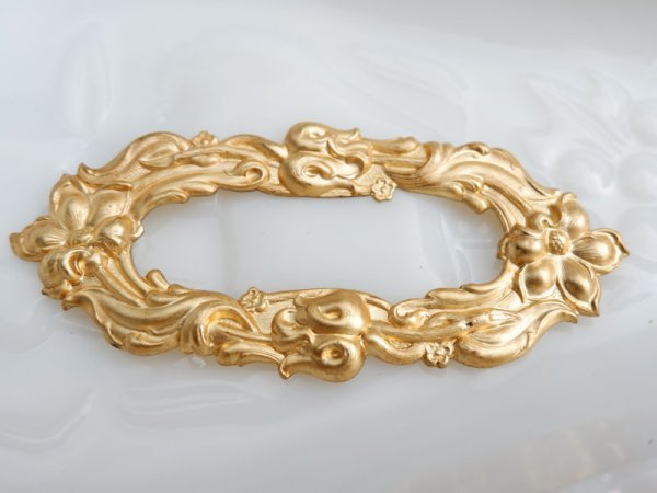 画像3: アメリカ製 真鍮(ブラス)パーツ・フレームパーツB (3)