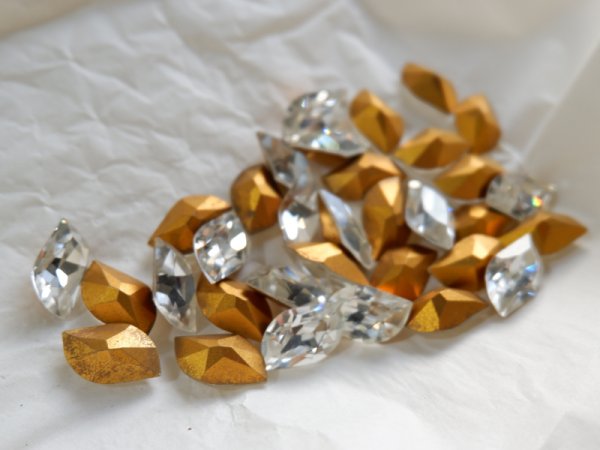 画像4: ミリアムハスケル　デッドストック【スワロフスキー付セッティング】【0706】1セット (4)