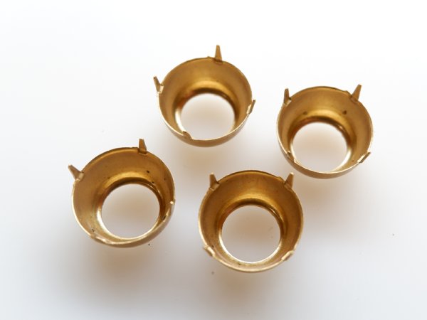 画像2: USA真鍮セッティング【 ss70 】2個 (2)