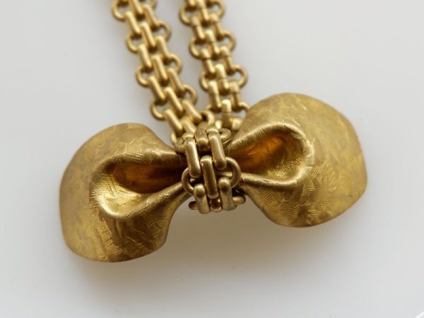 画像4: ヴィンテージ真鍮リボン　日本製 (4)