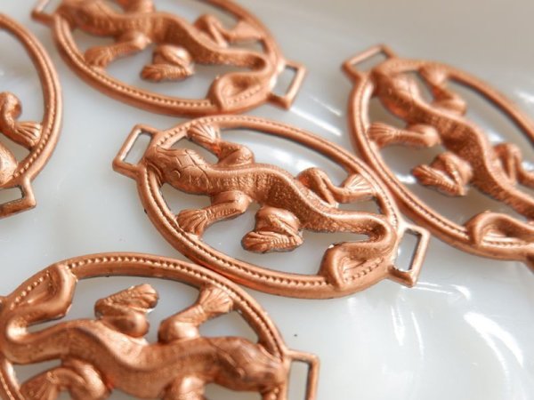 画像4: ＵＳＡヴィンテージ・トカゲのコネクター2個 (4)