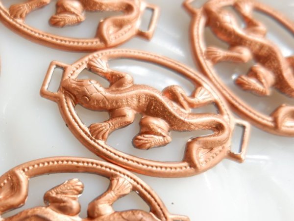 画像3: ＵＳＡヴィンテージ・トカゲのコネクター2個 (3)