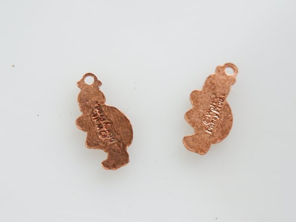 画像3: ディズニー　ヴィンテージ・てんとう虫のエナメルチャーム　2個 (3)