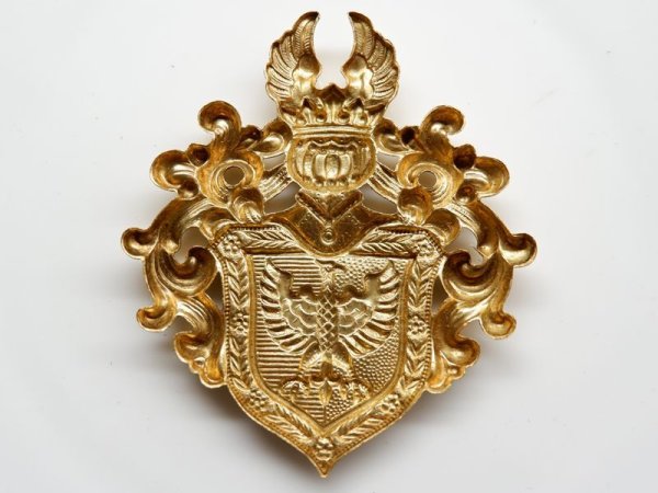 画像4: 注）ヴィンテージ真鍮製　イーグル特大エンブレム70×60ミリ　1個 (4)