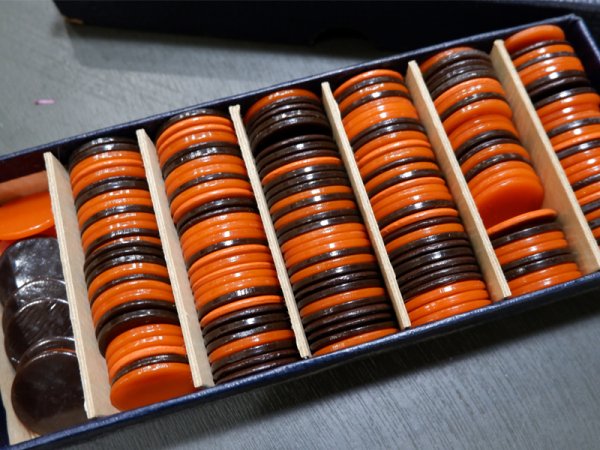 画像2: USAヴィンテージ　ゲームチップ【穴無し】2枚 (2)