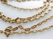 画像2: ヴィンテージ　USA真鍮チェーン・合計80センチ　【1104C】 (2)