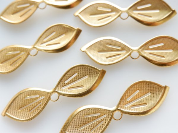 画像2: ミリアムハスケル　デッドストック【リボンB　0706】1個 (2)