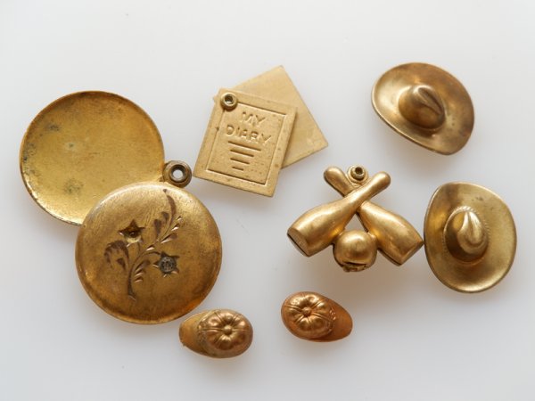 画像3: USAヴィンテージ真鍮製【パーツセット　1016-X】 (3)