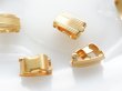 画像1: ミリアムハスケル・デッドストック　ブレスレット金具　幅6.3ミリ　2個 (1)