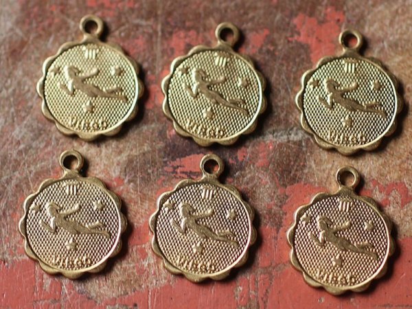 画像4: 在庫限り★星座のチャーム【 Virgo　おとめ座　】2個 (4)